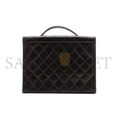 CHANEL LAMBSKIN MATELASSE BRIEFCASE 149208 (36.5*26.5*4cm)